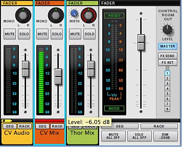 Trimming the signal at
the audio end