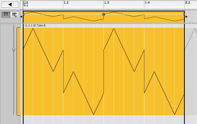 Intact waveform