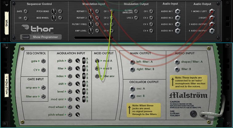 Malstrom as CV modulation
soource