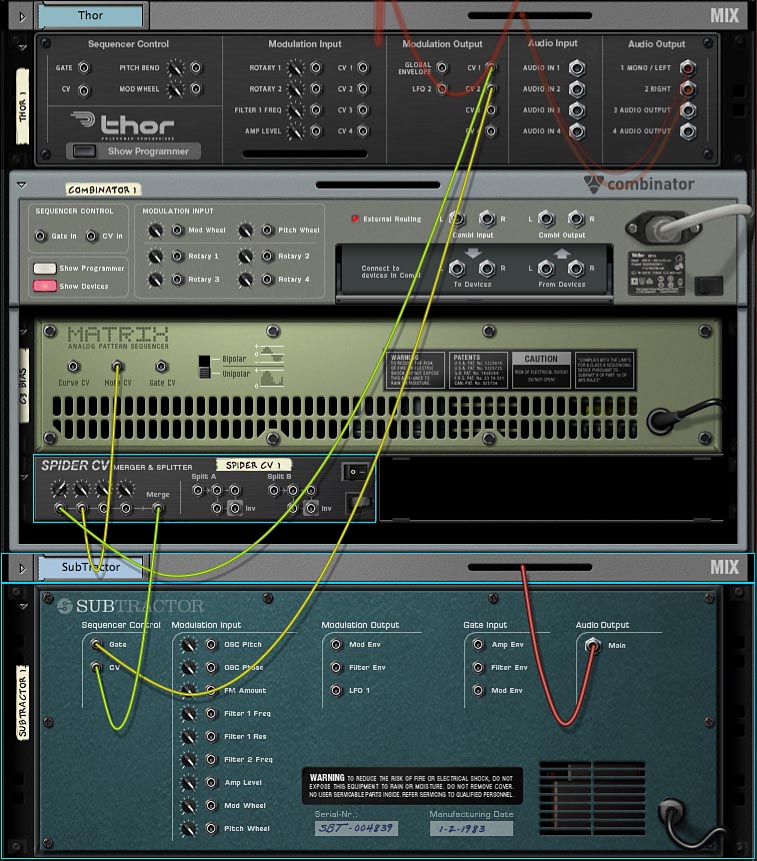 Merging the signals