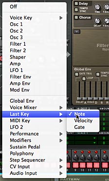 Selecting Last Note